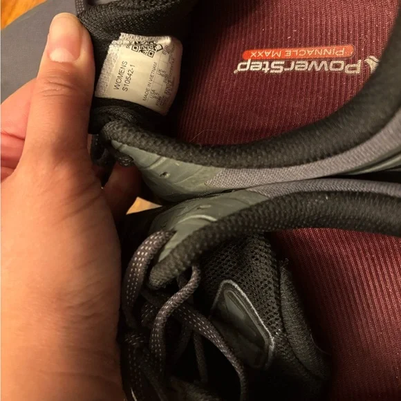 Women’s Saucony Peregrine 10 GTX Trail Running Shoes black grey runners - Picture 7 of 8